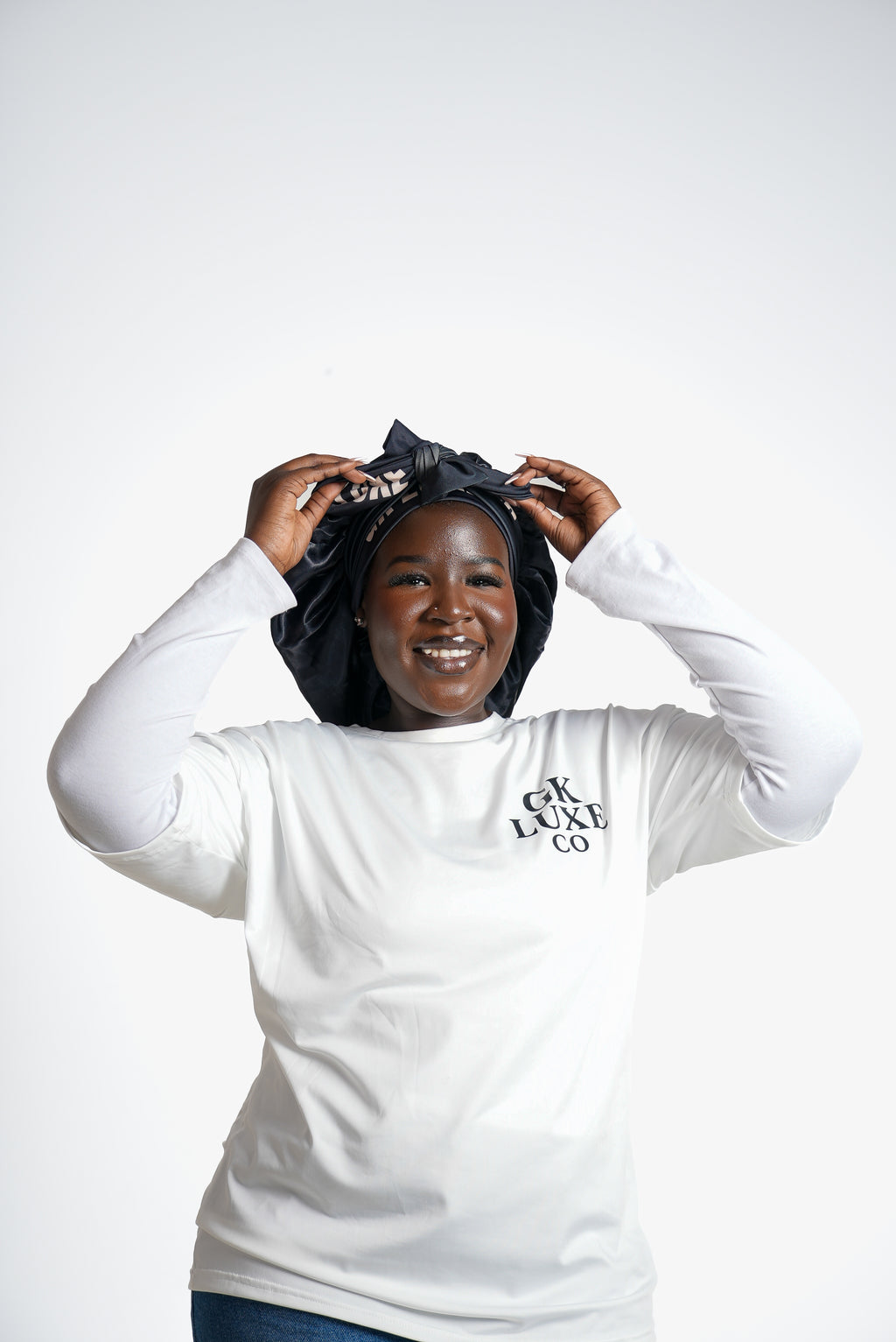 Satin Wrap Bonnet