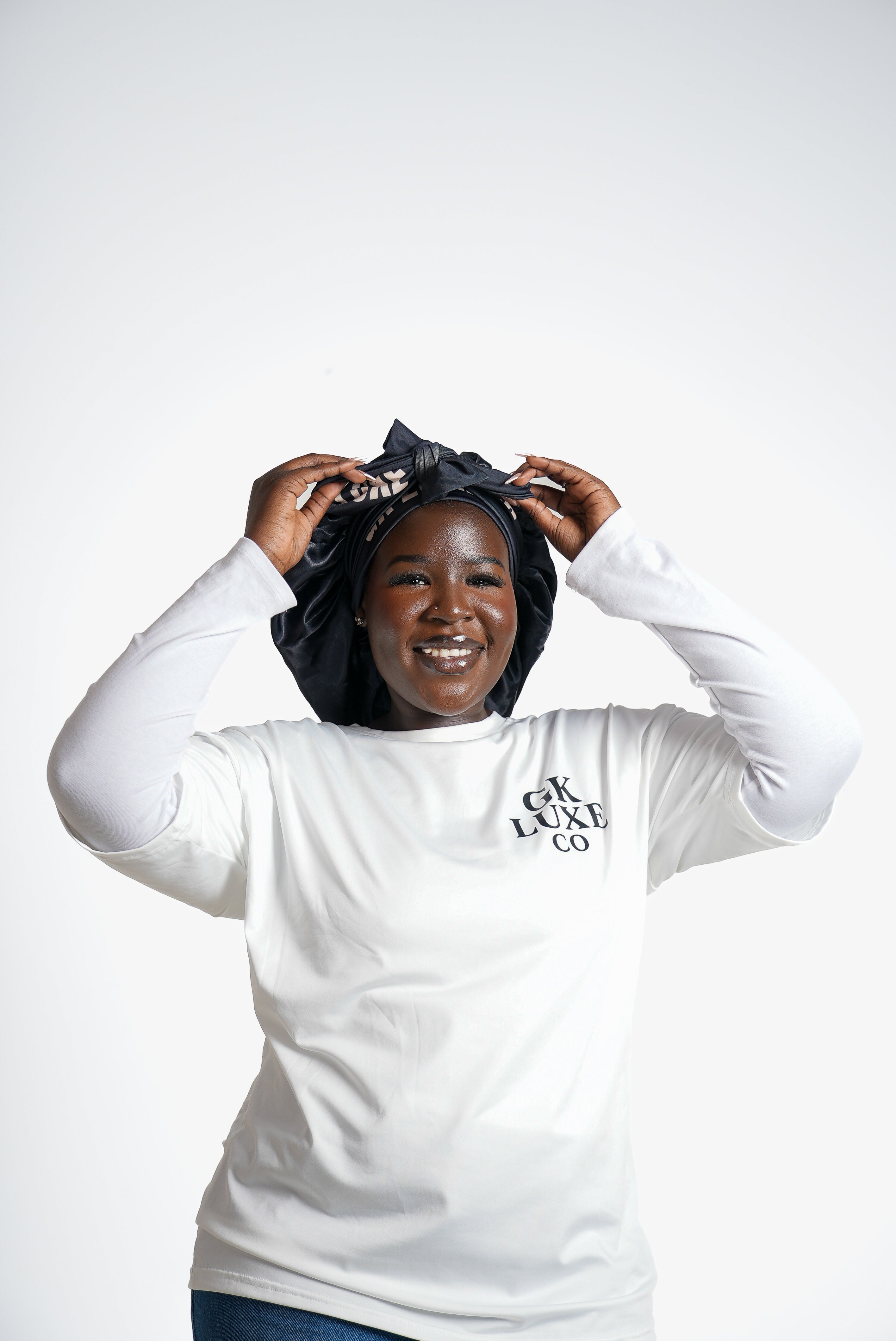 Satin Wrap Bonnet